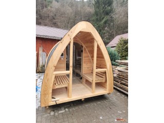 Kültéri szauna 4x2m